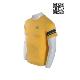 T598 專業訂造LOGO印製T恤 金融行業活動T恤 人壽醫療行業推廣T恤 金融機構 財務 T恤香港公司    黃色 T598 專業訂造LOGO印製T恤 金融行業活動T恤 人壽醫療行業推廣T恤 金融機構 財務 T恤香港公司    黃色